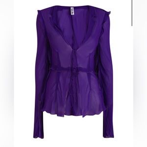 Rat & Boa Purple Aphrodite Blouse